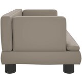 Krevet za pse boja cappuccina 60 x 40 x 30 cm od umjetne kože | Eponuda.com
