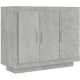  Komoda siva boja betona 92x35x75 cm od konstruiranog drva | shoptok.hr