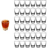 ACTIUSIS 36x kozarček za žgane pijače, 35 ml, prozorno steklo | Shoptok.si
