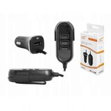 Ltc trojni avtopolnilec s kablom 3xUSB 1,4m 5,8A | Shoptok.si