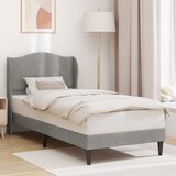 Krevetna konstrukcija Svjetlosiva 90 x 190 cm Baršun | shoptok.hr