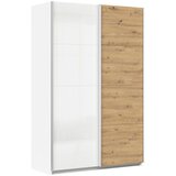 Modern Living Omara Z Drsnimi Vrati Feldkirch, Bela, Barva Hrasta Slike