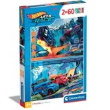 Clementoni Hotwheels 2x60-delna Supercolor sestavljanka - | Shoptok.si