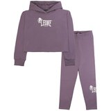 Leone 1947 Otroški kompleti Girl Hoody + Leggings Lavender Vijolična Cene