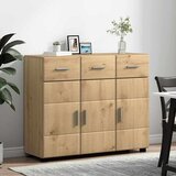  Kreveta s policom FLORIN Umjetnički hrast 88,5 x 30,5 x 73 cm | shoptok.hr
