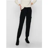 Only Black Trousers with Pockets -Poptrash - Women