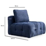 Atelier Del Sofa amaris O1 navy blue 1-Seat sofa u