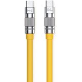 WEKOME WDC-188 Kabl 3.1 USB tip C M/M 1m, za Superbrzo punjenje 100W/480Mbps, žuti | Eponuda.com