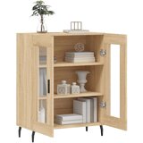 vidaXL Komoda boja hrasta sonome 69 5x34x90 cm od konstruiranog drva | shoptok.hr