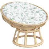  Okrugli jastuk s uzorkom lišća Ø 100 x 11 cm od tkanine Oxford | Eponuda.com