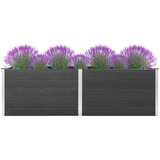 Furnova Visoka greda 200x50x91 cm WPC siva, (21920405) Cene