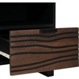 vidaXL TV omara 100x33.5x46 cm Trdna lesena mangovka & inženirski les | Shoptok.si