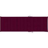 In Dvojni ležalnik in vinsko rdeče blazine impregnirana borovina | Shoptok.si