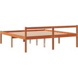  Krevet za starije osobe voštano smeđi 160 x 200 cm od borovine | shoptok.hr