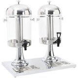  Dvostruki Dispenzer za Sok Nehrđajući Čelik 2 x 8 L | shoptok.hr
