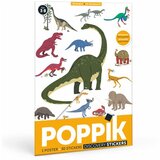 Poppik Edukativni poster s nalepnicama Mini otkrića Dinosaurusi Cene