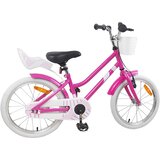 vidaXL Otroško Kolo 18 Palcev za 5-7 let Temno roza - - roza - 11.9 - 146,5 x 54 x 86 cm - 2025--v1 | Shoptok.si