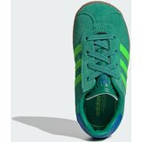 Adidas Superge 'Gazelle' kraljevo modra / smaragd / neonsko zelena | Shoptok.si