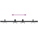 vidaXL Komplet drsnih vrat omarice 91 cm ogljikovo jeklo | Shoptok.si