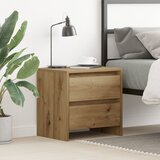 vidaXL Nočna omarica Artisan hrast Inženirski les Shranjevanje Cene