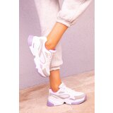 Soho White-Lilac Women's Sneakers 17226 Cene
