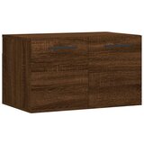 Maison Chic Stenska omarica - Zidna omarica rjavi hrast 60x36,5x35 cm inženirski les iu438, (22062774) Cene