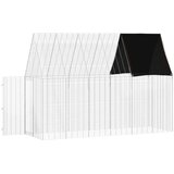  Kavez za zečeve Srebrno 300 x 100 x 210 cm Cinkani čelik | Eponuda.ba