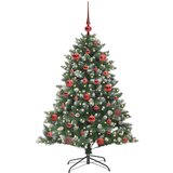 vidaXL Umestno božično drevo med 150 LED Zelena 105 x 105 x 150 cm | Shoptok.si