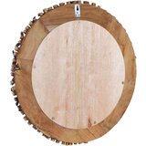  Zidno ogledalo od tikovine 60 cm okruglo | shoptok.hr