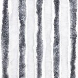  Zastor protiv insekata sivo-bijeli 90 x 220 cm šenil | shoptok.hr