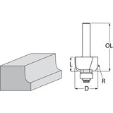 Makita glodalo za oslanjanje sa žlebovima D-48614 Cene