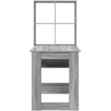  Stol s policom Siva Sonoma 122 x 67 x 145 cm Konstruirano drvo | shoptok.hr