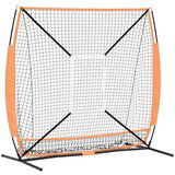 vidaXL Bejzbol in softball Črna 180 x 90 x 153 cm Poliester | Shoptok.si