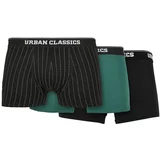 Urban Classics Bokserice smaragdno zelena / crna / bijela