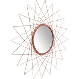 Kayoom STENSKO OGLEDALO, 79/79/2 cm kovina, steklo | Shoptok.si