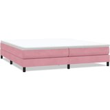 Box Spring krevet bez madracem ružičasti 200x210 cm samt | shoptok.hr