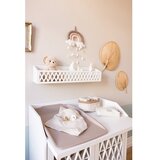 CamCam Copenhagen Bijela zidna dječja vješalica 75x16 cm Harlequin – | shoptok.hr
