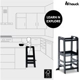 Hauck toranj/povišenje Learn N Explore - Black | shoptok.hr