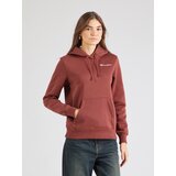 Champion Authentic Athletic Apparel Sweater majica smeđa melange / bijela | shoptok.hr