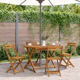  Sklopivi vrtni stol 110 cm od masivnog bagremovog drva | shoptok.hr