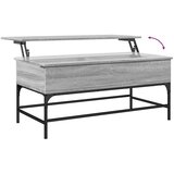  Stolić za kavu siva boja hasta 100x50x45 cm od drva i metala 100 x 50 x 45 cm | Shoptok.si