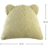 Wigiwama Zelena otroška sedežna blazina bouclé Bear – | Shoptok.si
