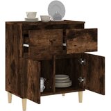  Komoda boja dimljenog hrasta 60 x 35 x 70 cm konstruirano drvo | shoptok.hr