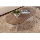 Hanah home sto za dnevnu sobu sable walnut white