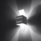 Nice Lamps Siva stenska svetilka Carlo – | Shoptok.si
