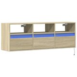  Zidni TV ormarić LED boja hrasta sonome 130 x 31 x 45 cm | Eponuda.ba