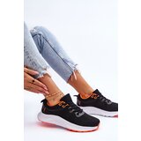 Boto Classic Women's Sport Lace-Up Shoes Black and Orange Darla | Eponuda.ba