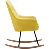  Stolica za ljuljanje od tkanine boja senfa | shoptok.hr