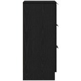  Kreveta 2 kom. Crni hrast 30 x 30 x 70 cm Konstruirano drvo | shoptok.hr