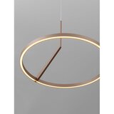 Nova Luce LED viseća svjetiljka aluminijska s mogućnosti zatamnjivanja ružičasto zlatna ø 60 cm Tilia – | shoptok.hr